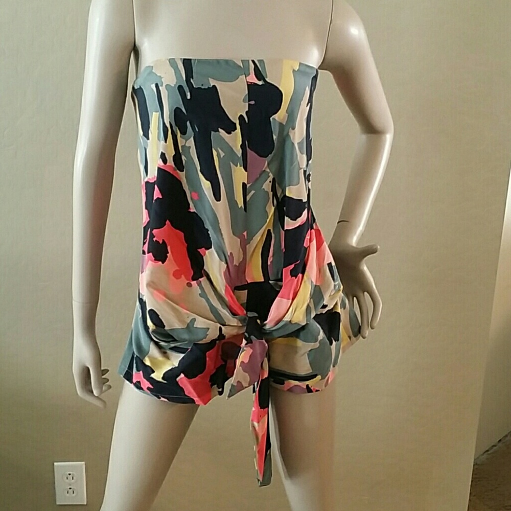 DKNY Tube top and matching jacket
